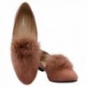 Qupid Womens Pompom Smoking Loafer