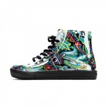 Chemistry Womens Floral Paisley Sneaker
