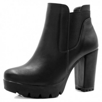 Allegra Womens Chunky Platform Chelsea