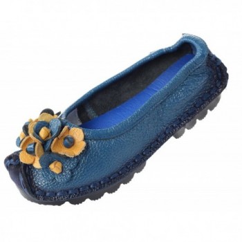 Mordenmiss Womens Flower Pattern 3 39 Blue