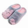 Womens Cute Animal Plush Slippers