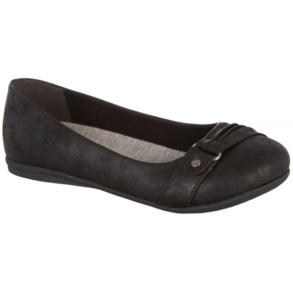 Jellypop Womens Jessie Flats Black