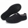 Nishiguang Anti Slip Moccasin Slippers Black40