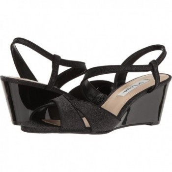 Nina Womens Ellora Black Wedge