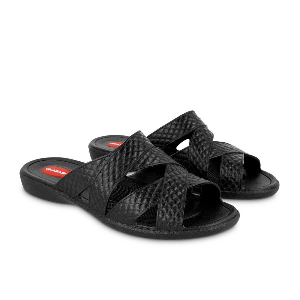 Okabashi Womens Cross Strap Flops