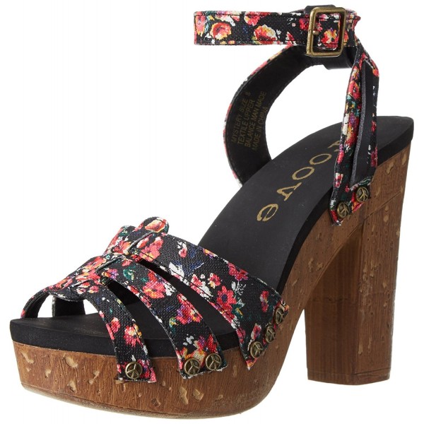 Groove Womens Mystery Platform Sandal