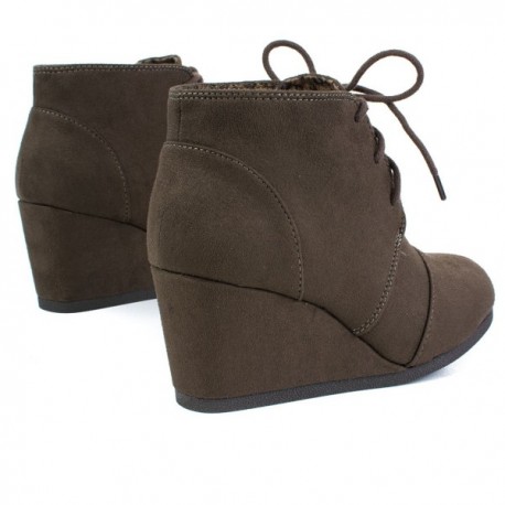 lace up oxford bootie