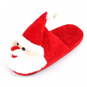 Unisex Christmas Santa Slippers Memory