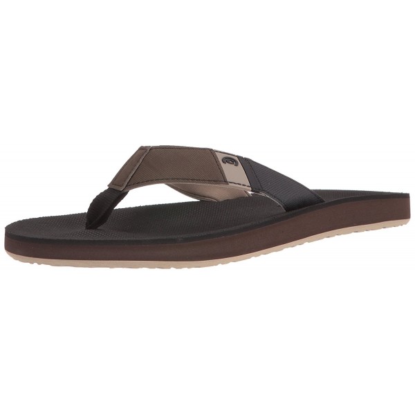 Cobian Mens Beacon Flip Flop Chocolate