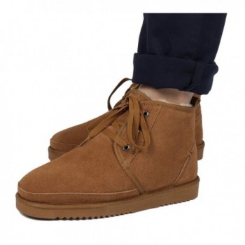 DREAM PAIRS Wolly 01 Chesnut Sheepskin