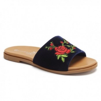 CIOR Fashion Embroidered Slippers Sandals