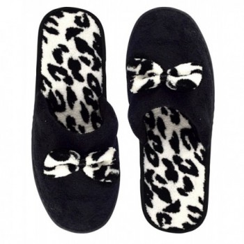 Peach Couture Relaxing Slippers Leopard