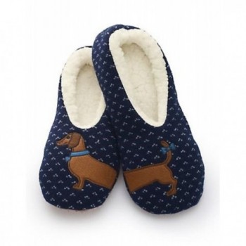 SHERPA WOMENS WIENER SLIPPERS DACHSHUND