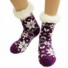 Womens Winter Indoor Slippers purple