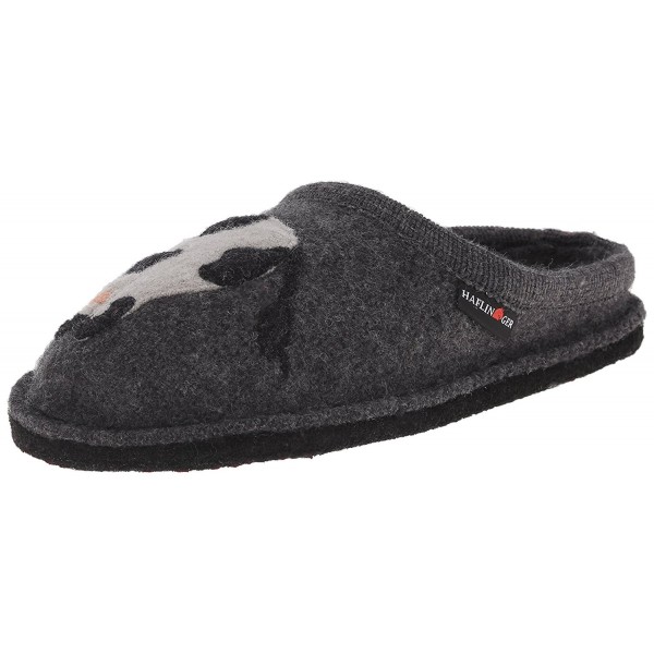 Haflinger Womens Molly Flat Grey