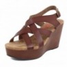 Jellypop Oracle Womens Sandals Cognac