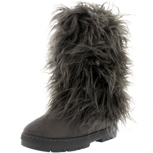 Womens Long Covered Winter Boots