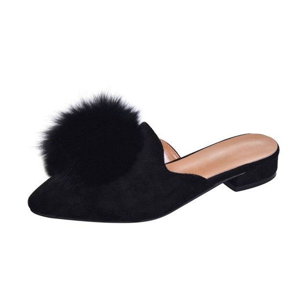 ladies backless loafers