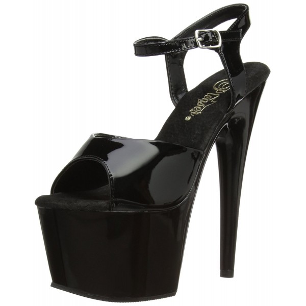 Pleaser Womens Adore 709 Ankle Strap Sandal