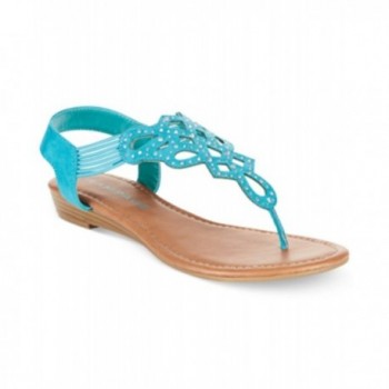 Rampage Womens Carmaxa Sandal Turquoise