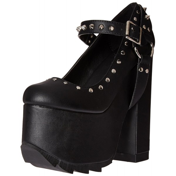 Demonia Womens Cra02 Platform Leather