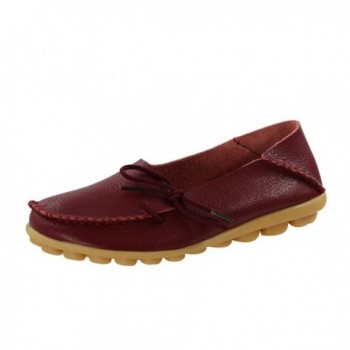 Century Star Cowhide Moccasin Slippers