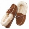 AVON Womens Genuine Moccasin Slipper