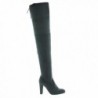 Amaya12 Charcoal Dress Boots Slouchy