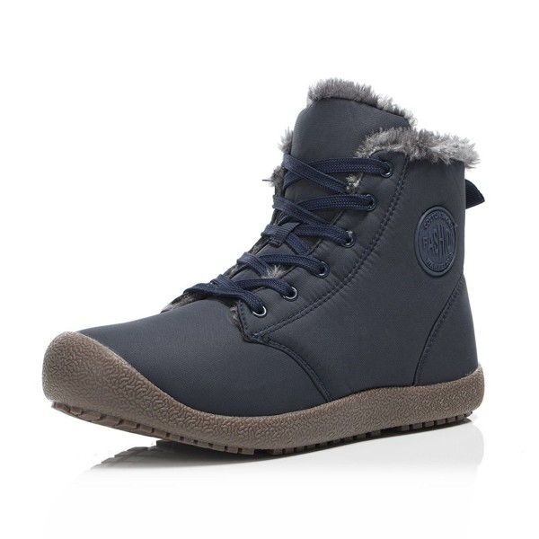 mens fur lined snow boots