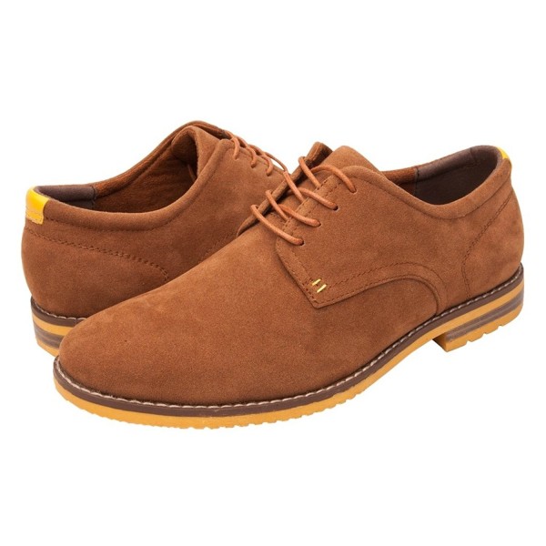 GlobalWin Casual Oxford Shoes Brown