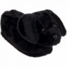 Silver Lilly Black Lab Slippers