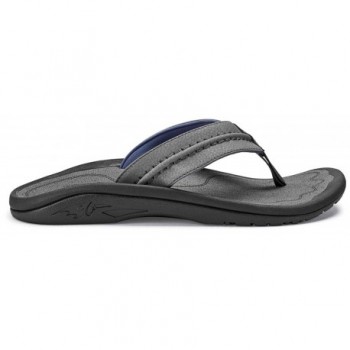 OluKai Hokua Slipper Mens Charcoal