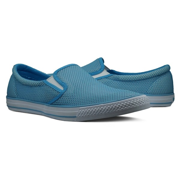 Burnetie Mens Blue Skid sneaker