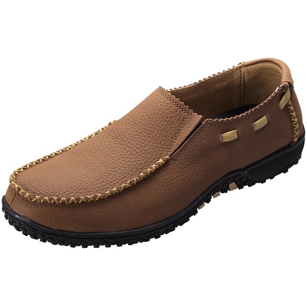 Anlamb Genuine Leather Moccasins Loafers