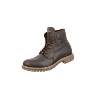 Swissbrand Casual High Top Lace Up Coffee