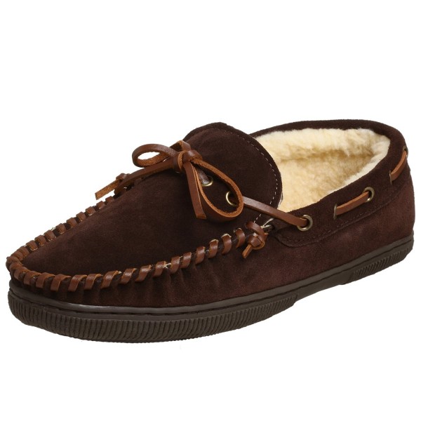 Tamarac Slippers International Moccasin Rootbeer