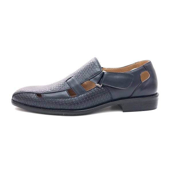 Men's Textured Slip on Dress Sandals Available in Big & Tall Sizes ...