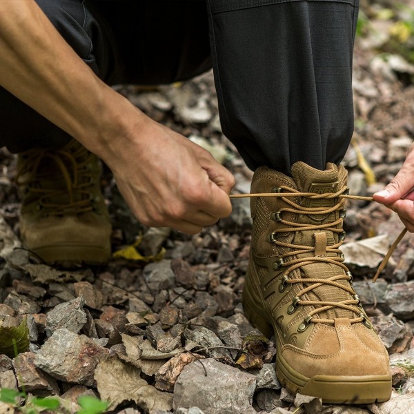 coyote brown hiking boots