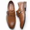 Leather Oxford Dress Buckle Loafer