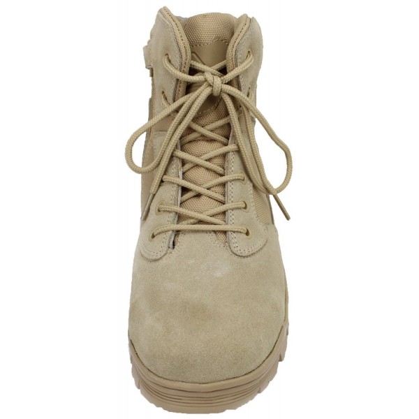 Tactical Combat Boots with CoolMax Lining (Beige) - C211KY6S4G9