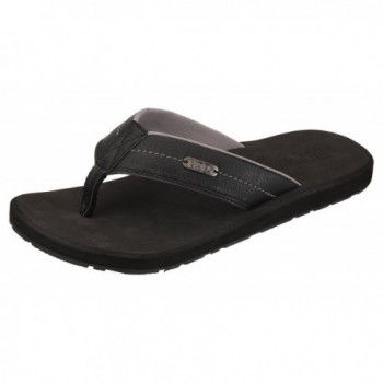 Flojos Black Mens Zane Flip Flop