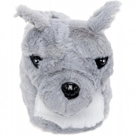 white pitbull stuffed animal