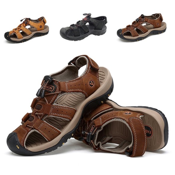 Sandals Outdoor Fisherman Breathable - Dark Brown - CX180AYSWSE