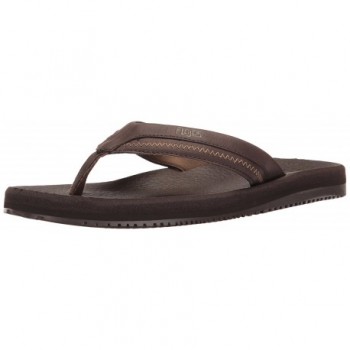 FLOJOS Mens Mason Flip Brown