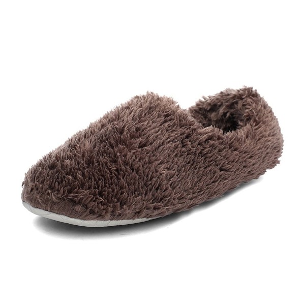 CIOR Womens Comfort Breathable Slippers Brown XL