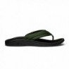 OluKai Hokua Sandal Rosin Black