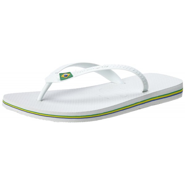 Havaianas Mens Brazil Sandal White