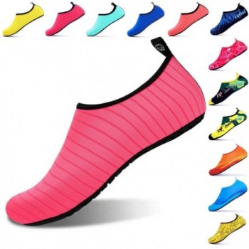 Giotto G011F Pink 38 39 Sports Water Shoes Swim Yoga Beach Aqua Socks For Women Men Pink 38 39