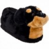 Rottweiler Slippers Platform Silver Medium