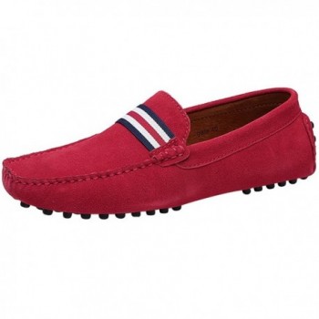 Rismart NATO Stripe Handmade Moccasin Slippers